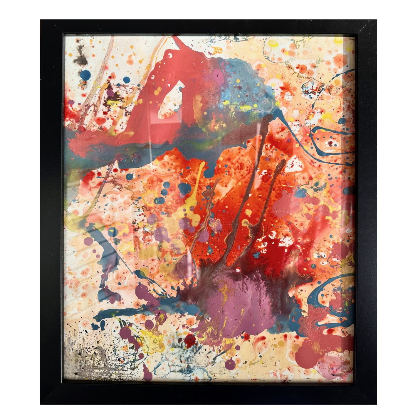 Together 24SPF001 Framed on Stone Paper