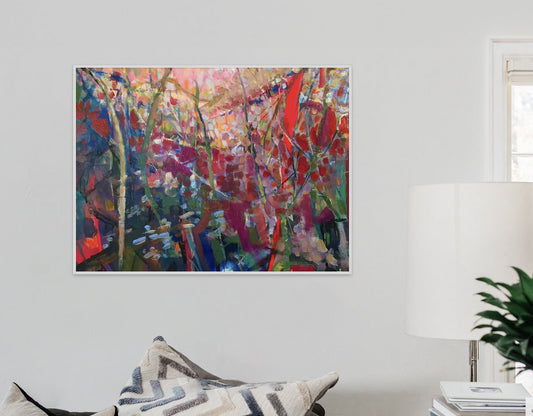 Autumn Secret Forest FRAMED PRINT