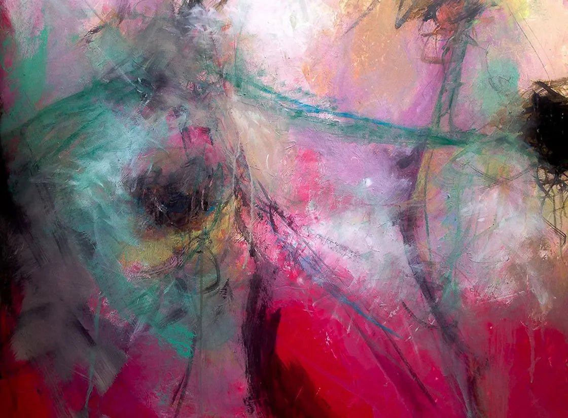 Amaranth Pink Oil on Stone Paper