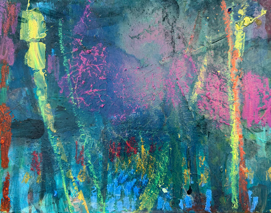 Secret Forest 1-Chartreuse