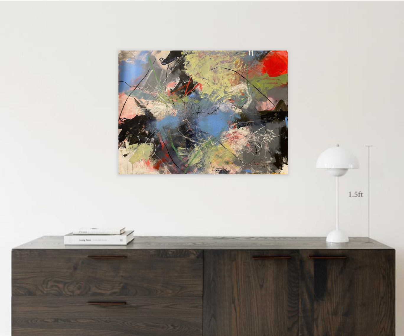 Layer Layer Blue Bird  38 W x 28 H