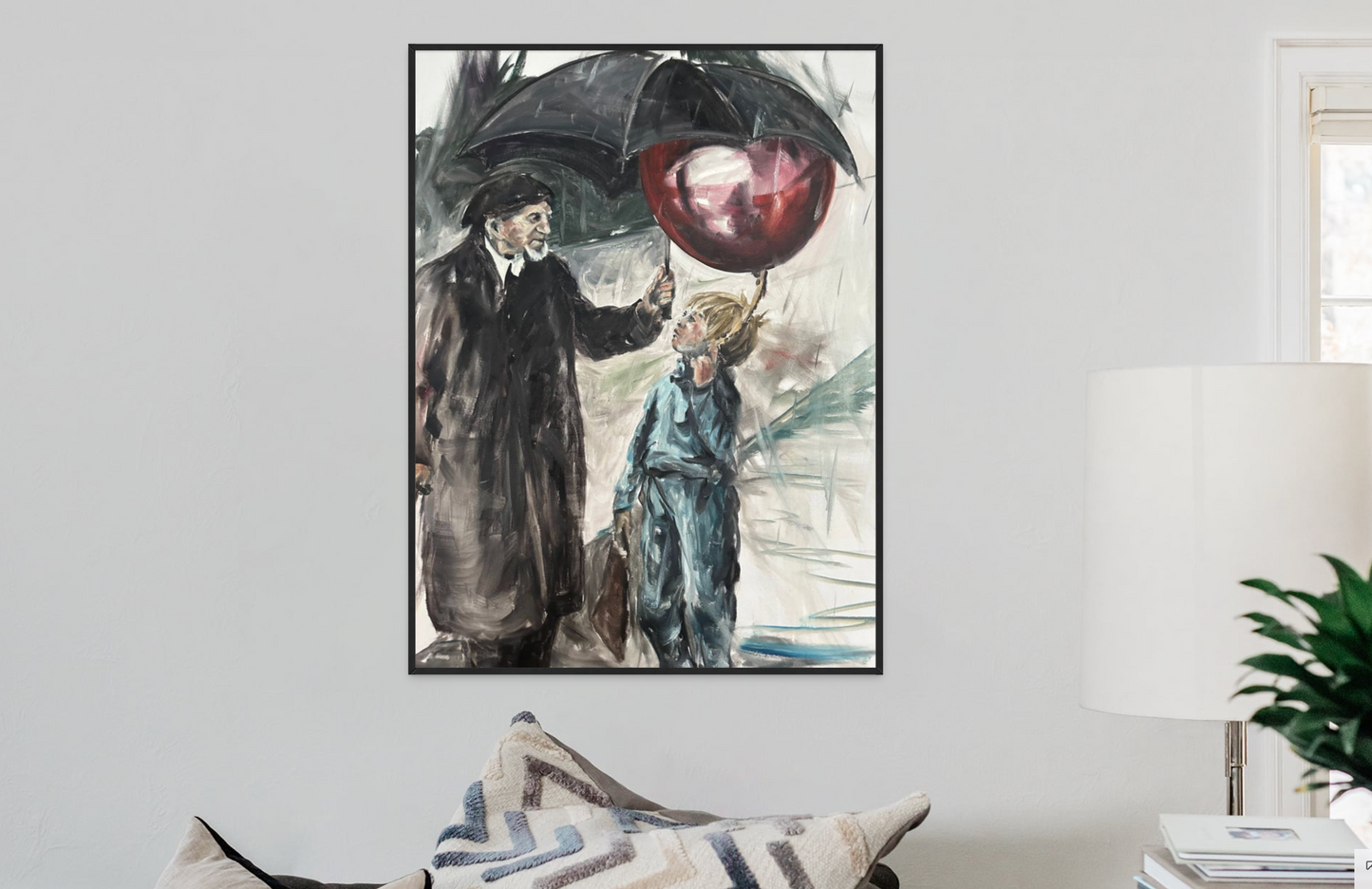 RED BALLOON LIMITED EDITION FRAMED PRINT