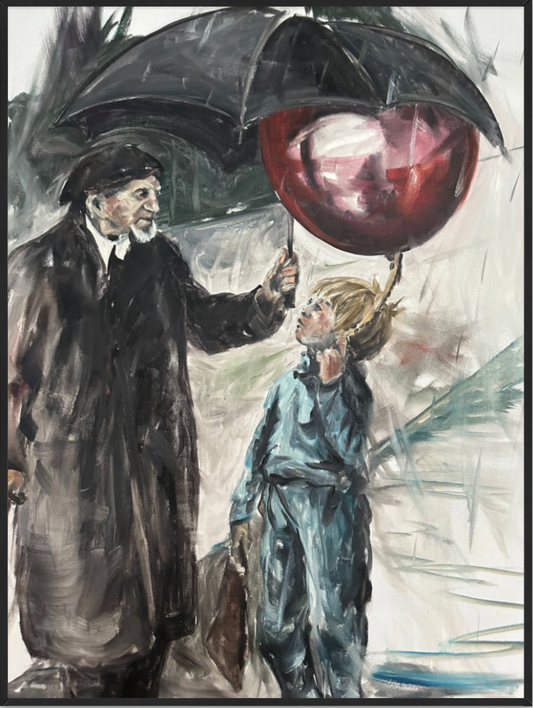 RED BALLOON LIMITED EDITION FRAMED PRINT